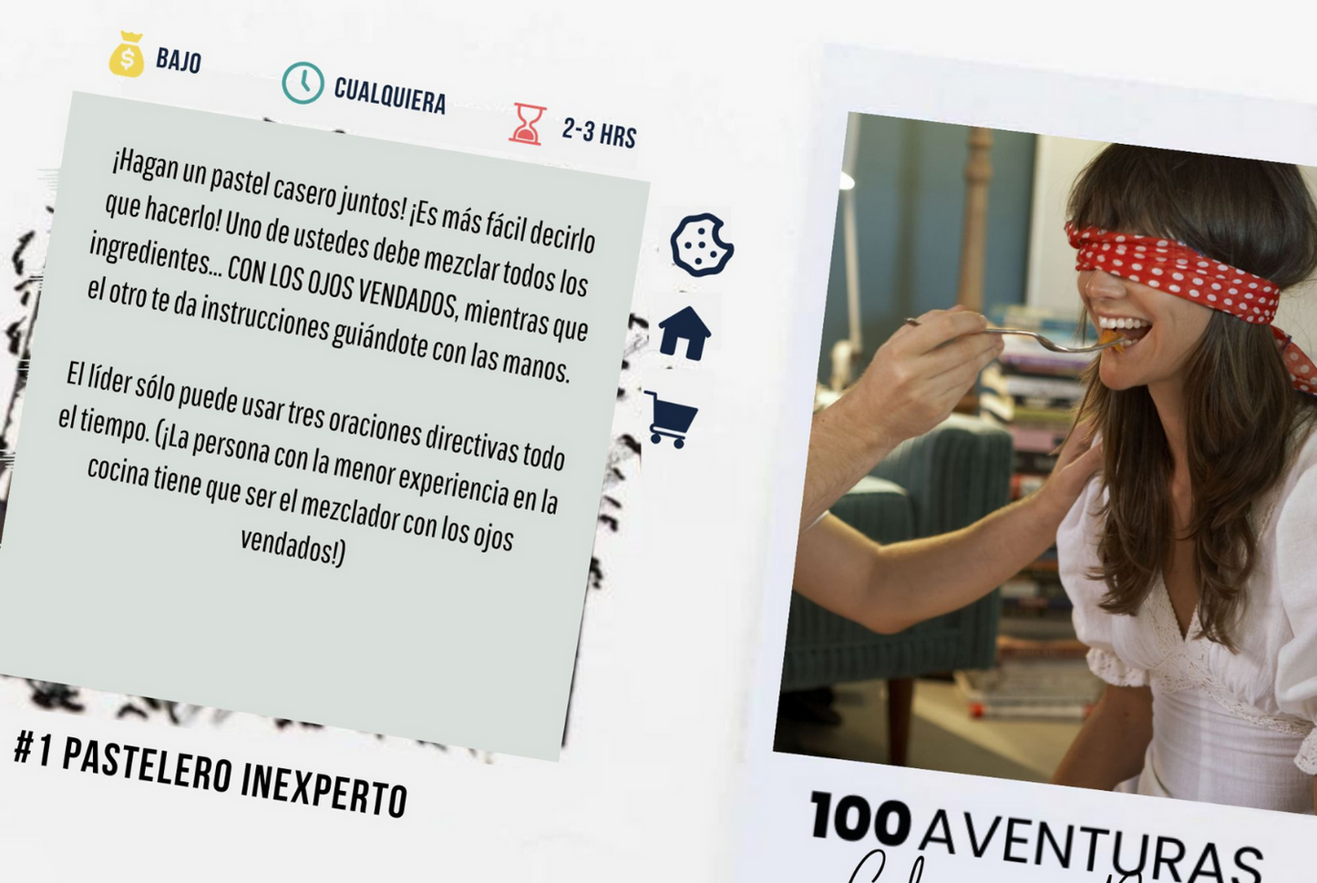 Pack de Conexión Profunda: Álbum 100 Aventuras y Cartas para Parejas