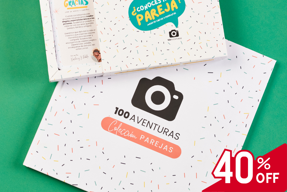 Pack de Conexión Profunda: Álbum 100 Aventuras y Cartas para Parejas